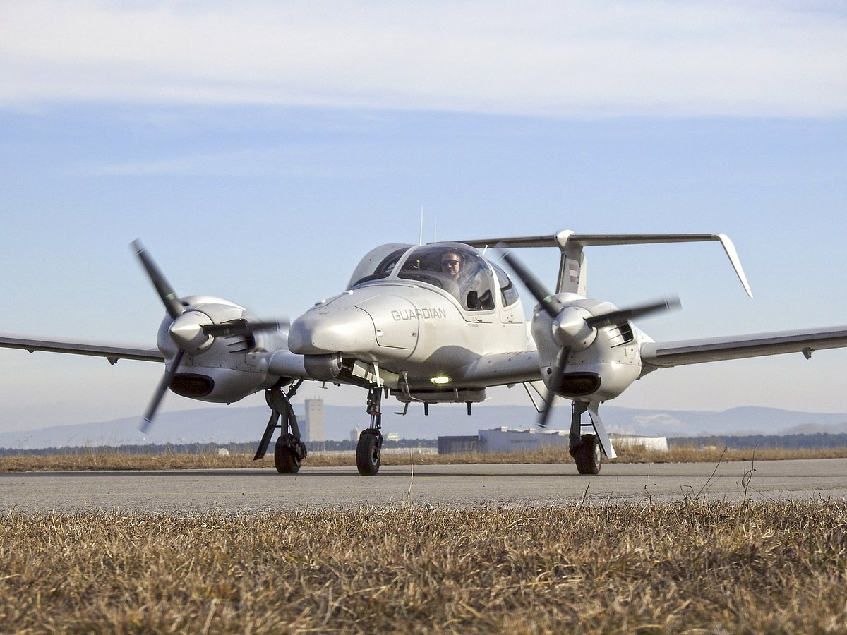 DA42 Special Mission Aircraft completed trial with Trakka TC300