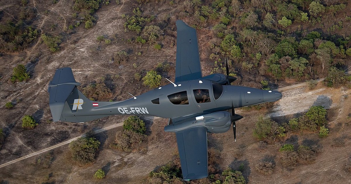 RIEGL expands Test Aircraft Fleet with a new DA62 SurveyStar - Diamond ...
