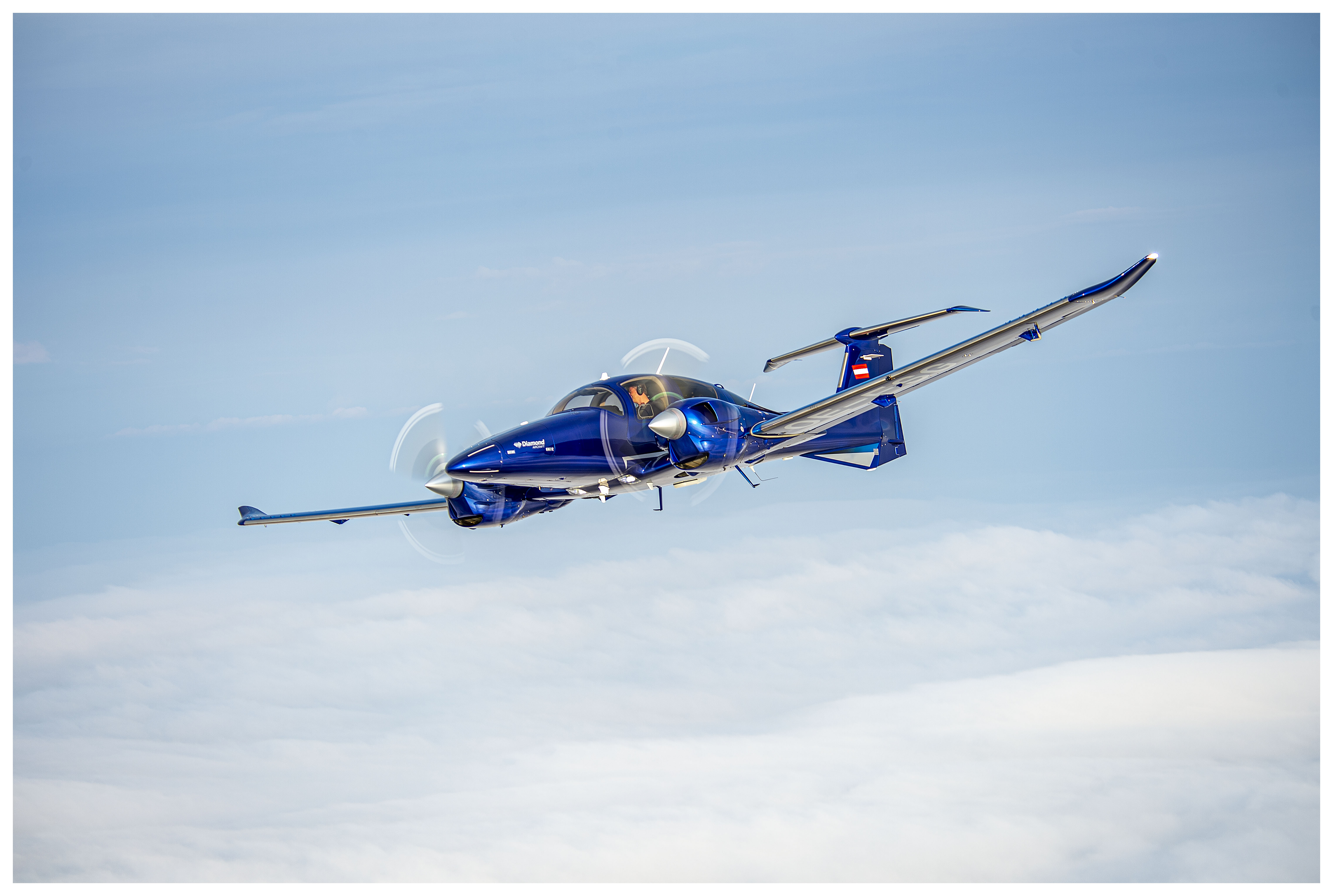 Diamond Aircraft 1st Flight Multi-engine Hybrid Electric Aircraft