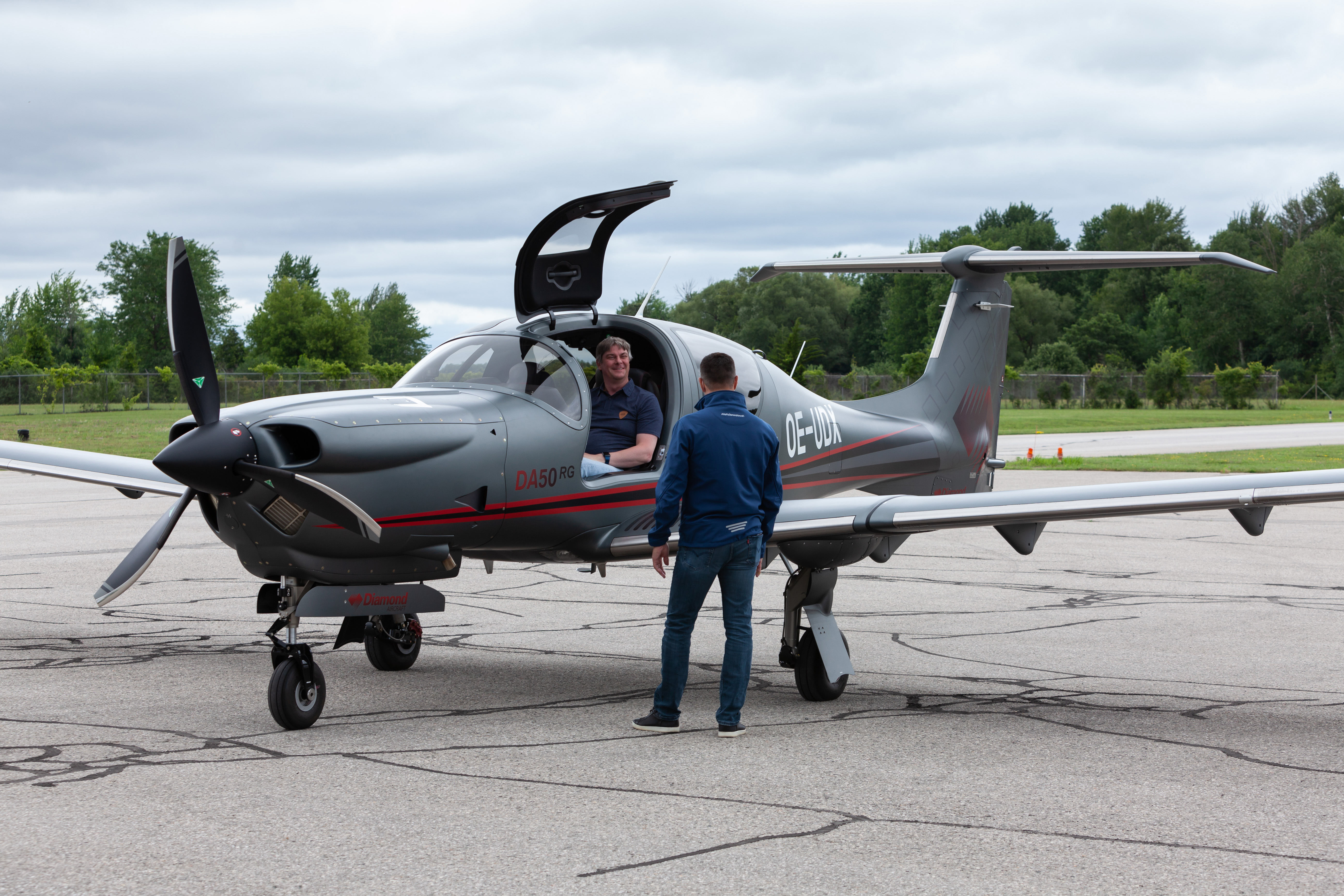 Hello America - First DA50 RG crosses the North Atlantic - Diamond ...