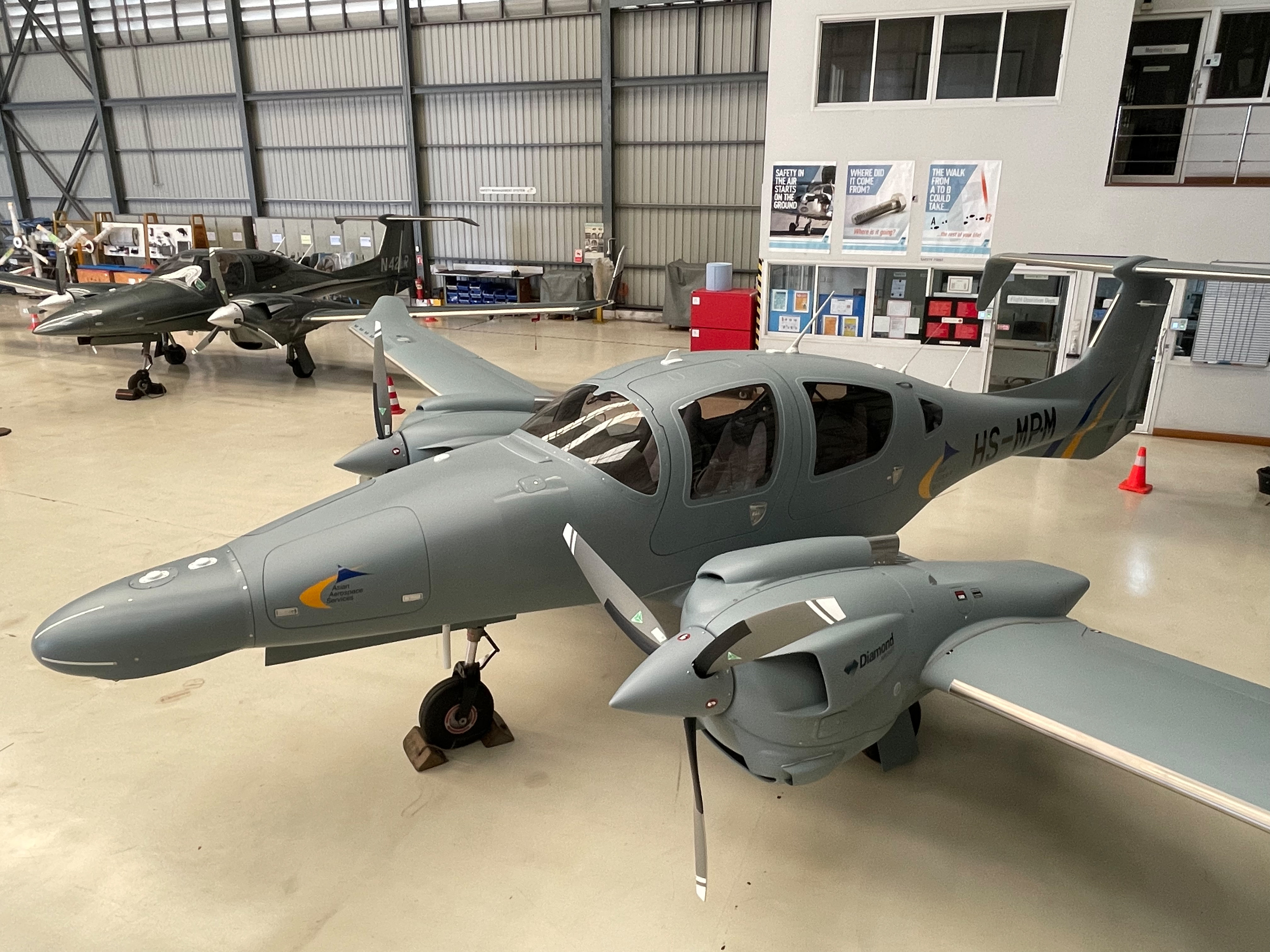 DA62 MPP Demonstrator for Southeast Asia - Diamond Aircraft Industries