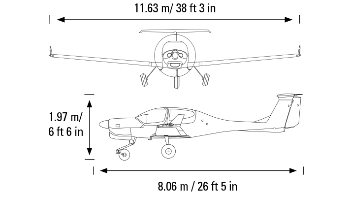 diamond da20 cruise speed