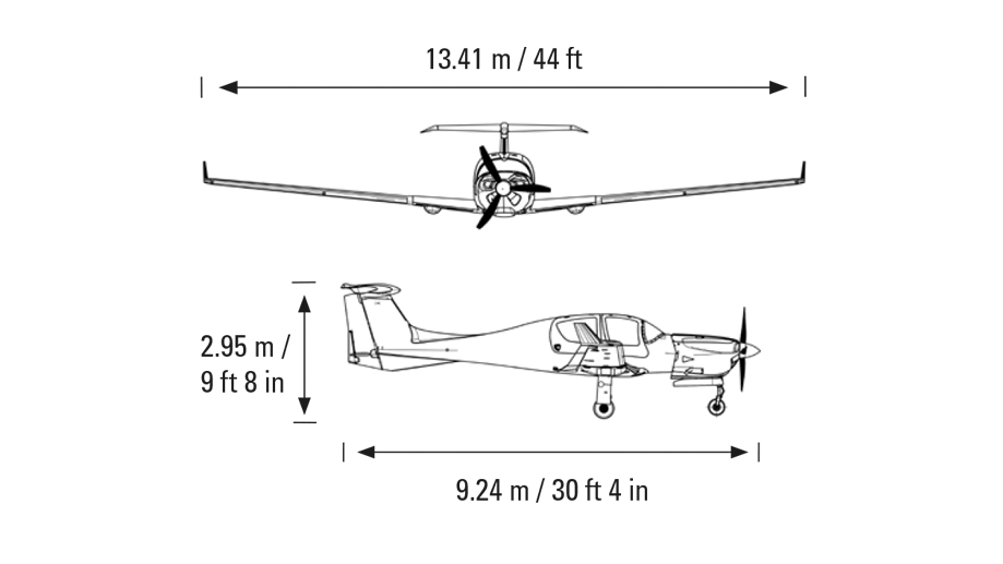 diamond da40 cruise speed